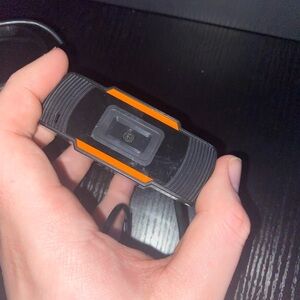 Black and Orange Webcam
